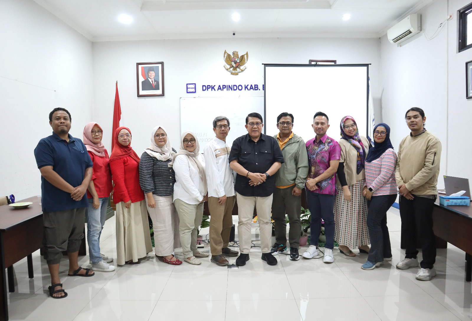 Rapat Koordinasi Persiapan Rencana APINDO Fun Running/Bogor 10 K dengan Bidang II DPK APINDO Kabupaten Bogor.